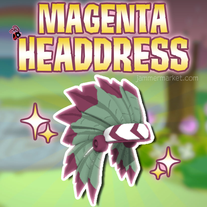 Magenta Headdress
