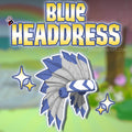 Blue Headdress
